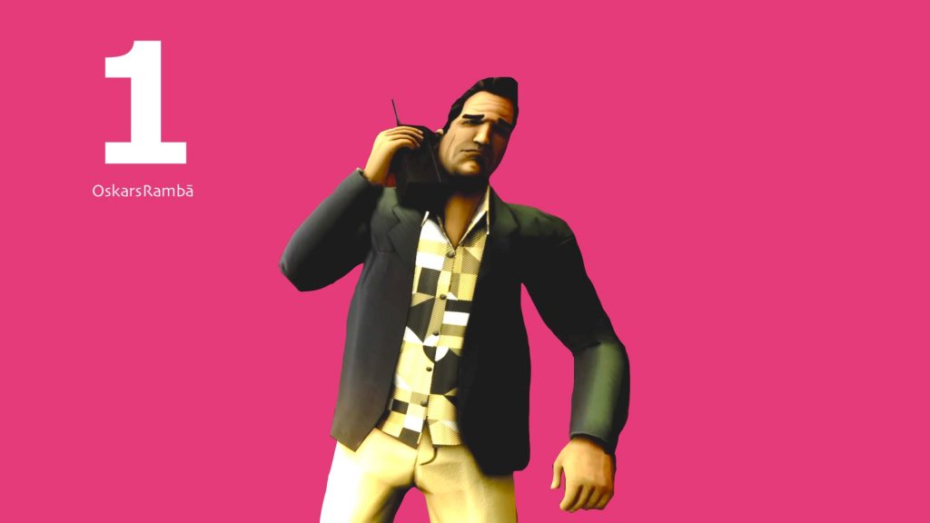 Oskars rambā Grand Theft Auto: Vice City pirmā daļa