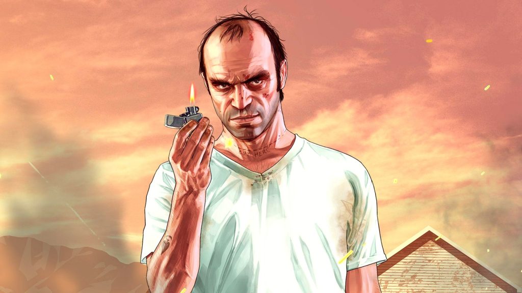 Trevors spēlē GTA 5
